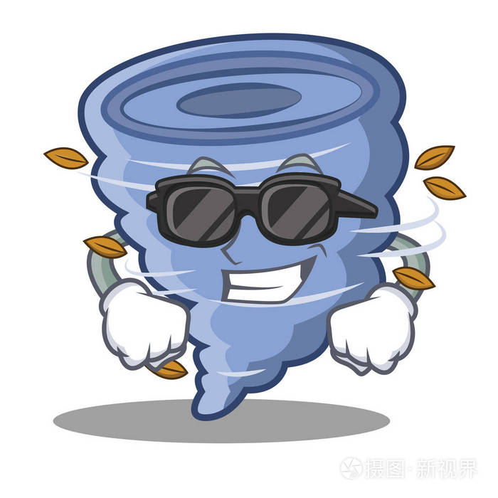 超酷龙卷风卡通风格