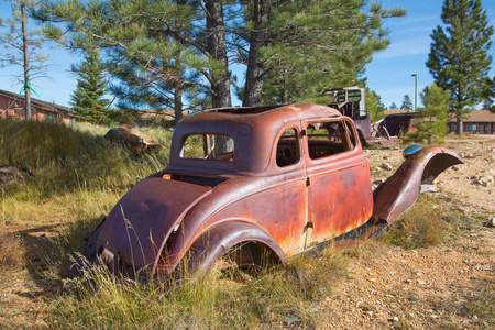 Abandond 生锈的残骸