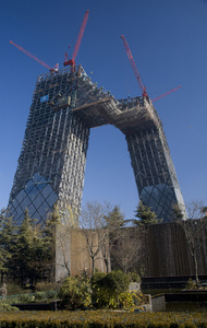 央视摩天大楼建设北京中国