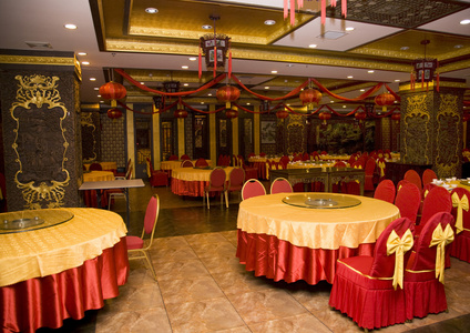 农历新年装饰品中国餐馆