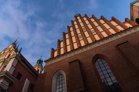 华沙, 波兰2017年11月 华沙历史悠久的古城是联合国教科文组织世界遗产名录上唯一被修复的城市