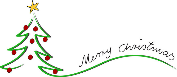 Xmas card merry christmas