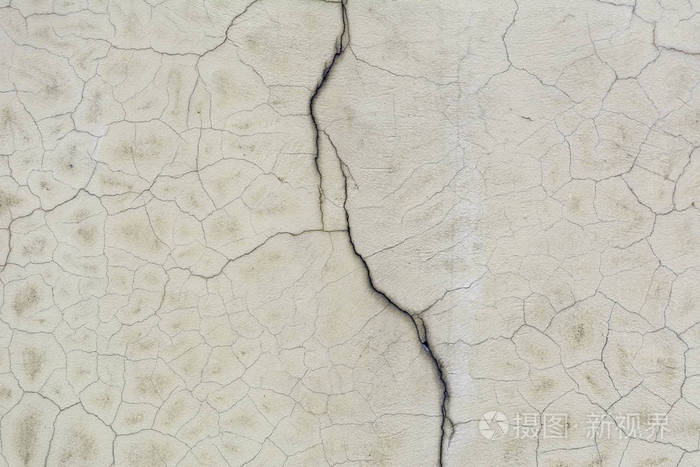 老墙体裂缝纹理