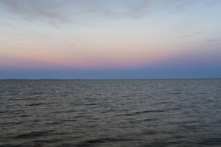 海表面的特写