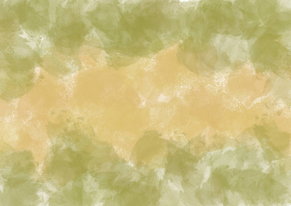 金色的石灰水彩背景抽象纹理。柠檬咖喱颜色与空间为您自己的文本