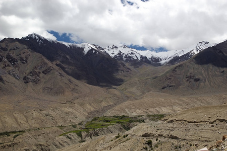 努布拉河谷和 Khardung 通行证，拉达克，印度