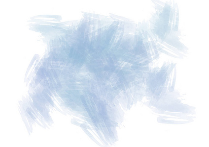 水彩颜料码头蓝色响铃笔触画笔描边颜色纹理与空间为您自己的文本