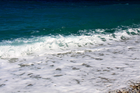 萨莫斯岛海滩希腊