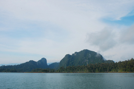 湖泊景观