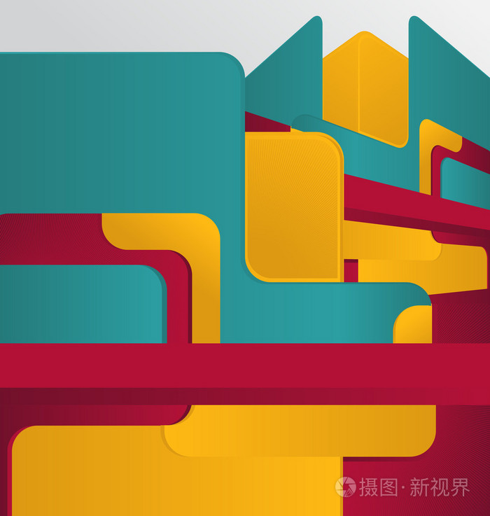 现代抽象色彩设计抽象矢量背景