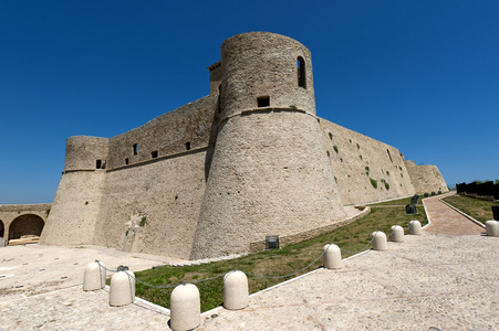 ortona 基耶蒂 阿布鲁齐意大利，城堡称为 castello 阿拉贡