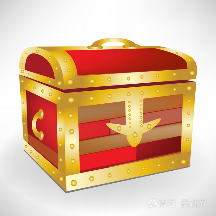 已关闭的百宝箱插画-正版商用图片036h3l-摄图新视界