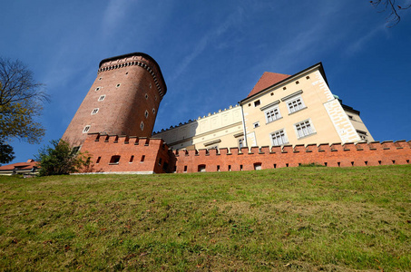 波兰克拉科夫的城堡瓦维尔