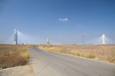 圣卢卡太阳能发电厂道路