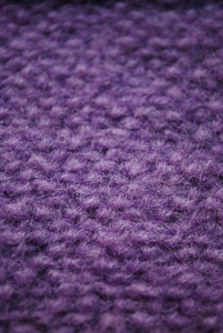 紫罗兰针织羊毛织纹