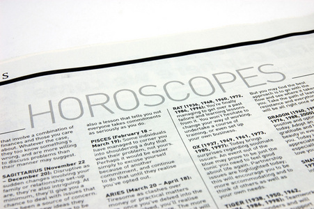 星占，算命天宫图 horoscope的名词复数 