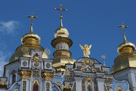 mykhailivsky 大教堂在基辅