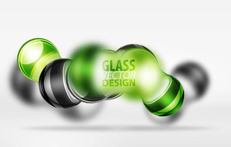 3d 技术玻璃气泡设计