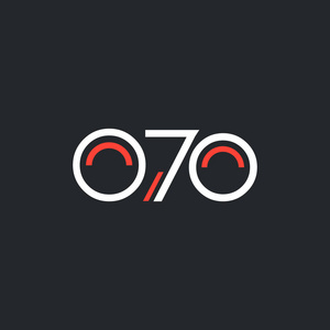 数字标识 O70 的设计