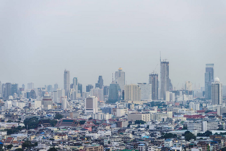 曼谷，泰国的城市景观观