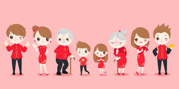 春节家庭