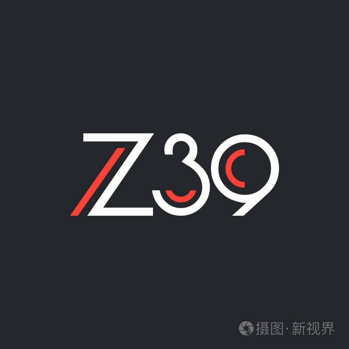 带字母和数字 z39 的徽标