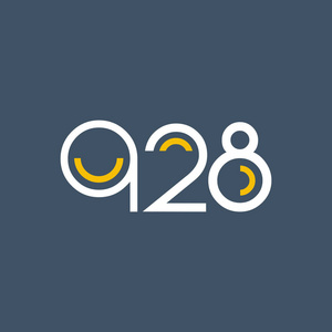 数字和字母徽标 Q28