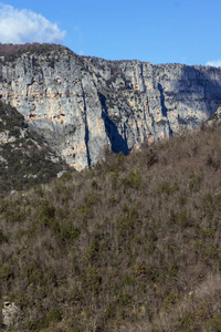 Vikos 峡谷和 Pindus 山脉的惊人景观, Zagori, 鲁斯, 希腊