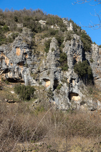 Vikos 峡谷和 Pindus 山脉的惊人景观, Zagori, 鲁斯, 希腊