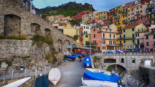 Manarola 鸟瞰图