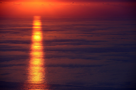 海景日落
