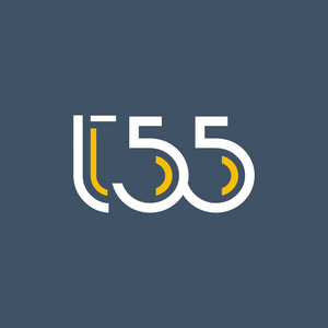 数字和字母徽标 t55