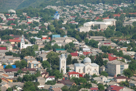 Zalishchyky 泰尔诺皮尔地区的城市。乌克兰