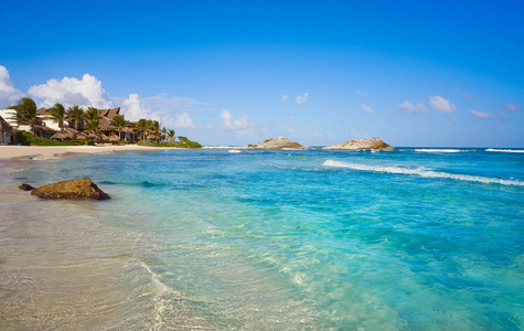 图卢姆加勒比海滩在里维埃拉玛雅