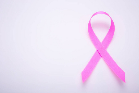 乳房癌概念 乳腺癌癌症分离和提纯的粉红丝带象征