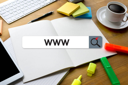 Www 网站在线互联网 Web 页计算机浏览器连接