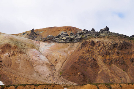 国家公园 Landmannalaugar，冰岛的山谷