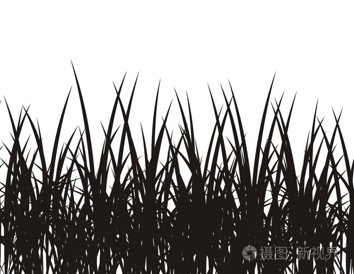 牧场剪影插画-正版商用图片03sejb-摄图新视界