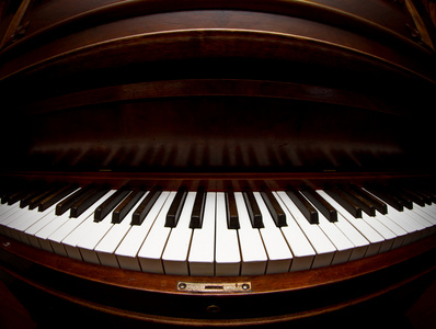 钢琴键盘，琴键