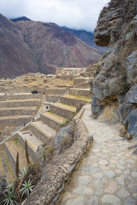 考古遗址，坦，印加市圣谷，主要的旅游目的地，在秘鲁库斯科地区