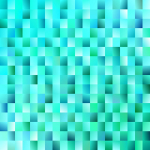 几何镶嵌矩形背景矢量设计从浅蓝色渐变矩形