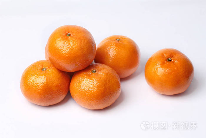 白底默科特桔子