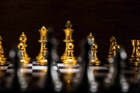 国际象棋棋盘上的棋子, 商业战略概念