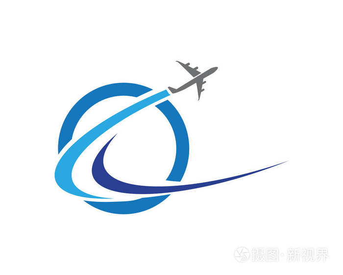 飞机图标矢量图