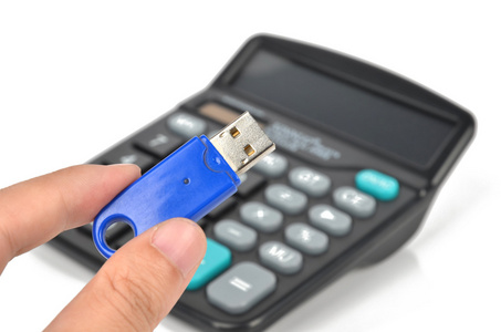 计算器和 usb 磁盘