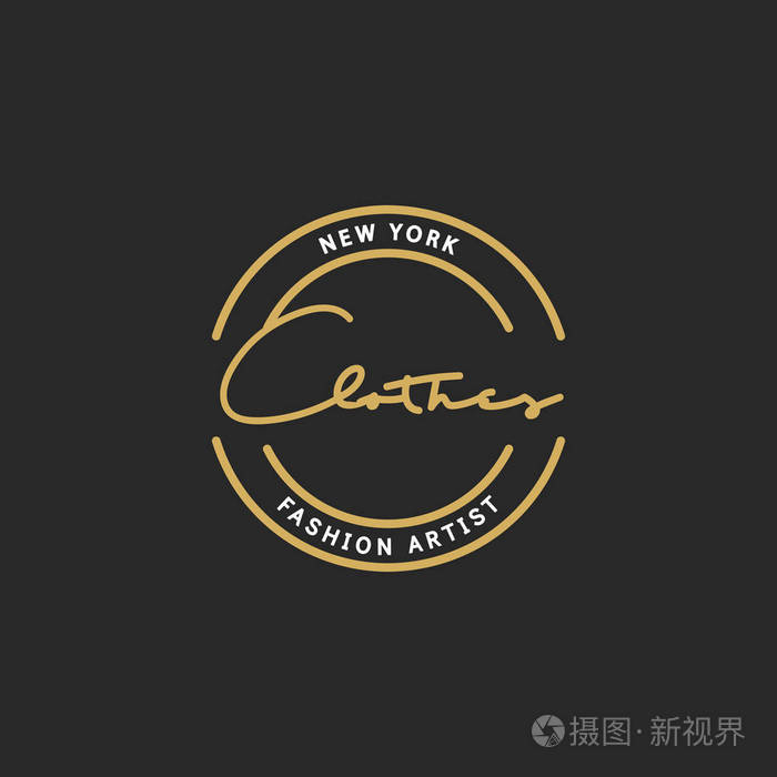 精品店标志邮票横幅插图