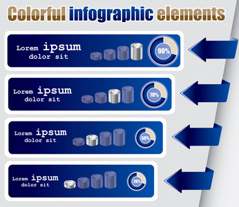 信息图表元素