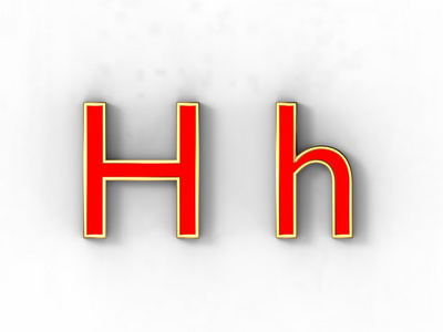 字母 h