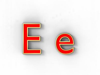 字母 e