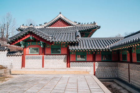 韩国首尔传统建筑 Gyeonghuigung 宫殿